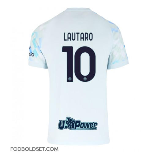Inter Milan Lautaro Martinez #10 Udebanetrøje 2025-26 Kortærmet